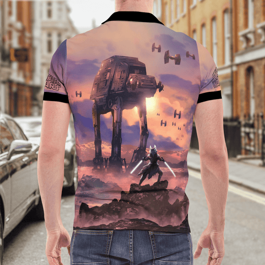 SW Ahsoka AT AT Art Hawaii Shirt - Moonbestprint