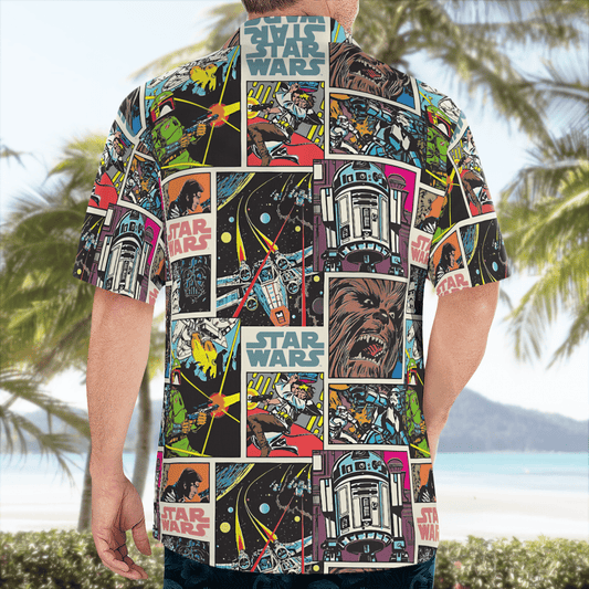 STAR WARS CARTOON HAWAII SHIRT - Moonbestprint