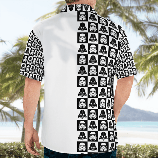 Star Wars - The Empire Pattern Hawaii Shirt - Moonbestprint