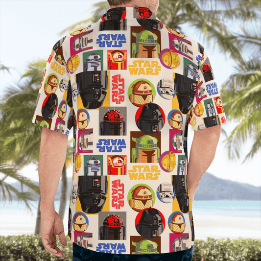 STAR WARS ROBOT DROIDS HAWAII SHIRT - Moonbestprint