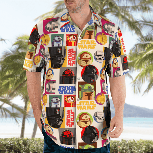 STAR WARS ROBOT DROIDS HAWAII SHIRT - Moonbestprint