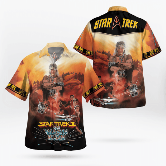ST The Wrath Of Khan Hawaii Shirt - Moonbestprint