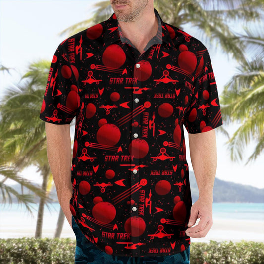 ST Red Hawaiian Shirt - Moonbestprint