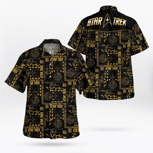 ST NCC 1701 Hawaiian Shirt - Moonbestprint