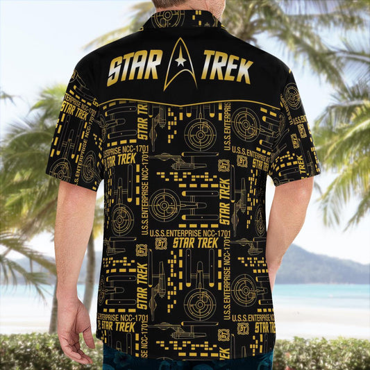ST NCC 1701 Hawaiian Shirt - Moonbestprint
