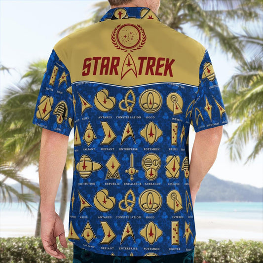 ST Blue Hawaiian Shirt - Moonbestprint