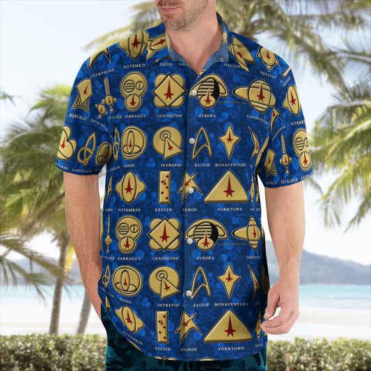 ST Blue Hawaiian Shirt - Moonbestprint