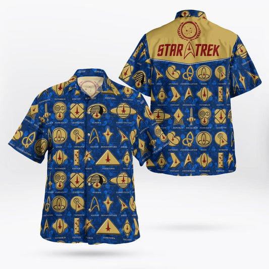 ST Blue Hawaiian Shirt - Moonbestprint