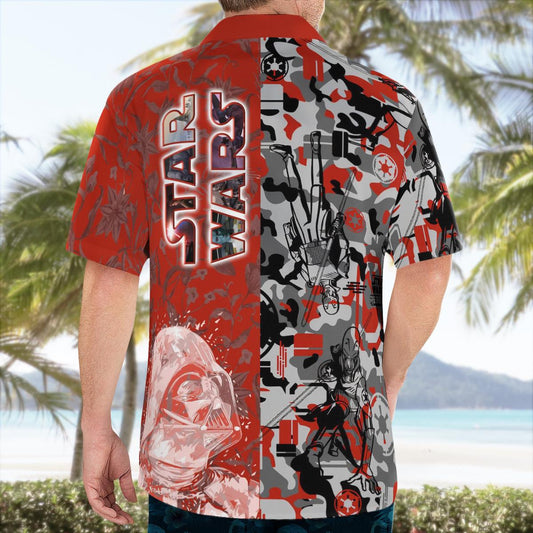 SW Rebels Red Hawaiian Shirt - Moonbestprint