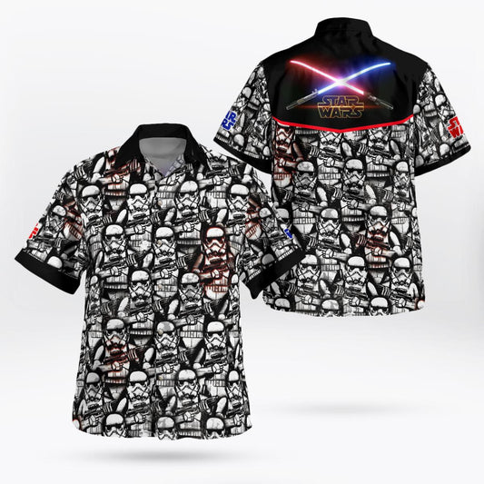 SW Trooper Hawaiian Shirt - Moonbestprint