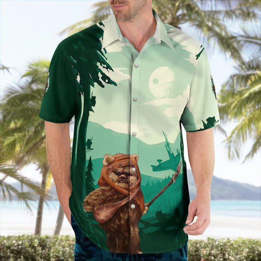 SW Endor Hawaiian Shirt - Moonbestprint