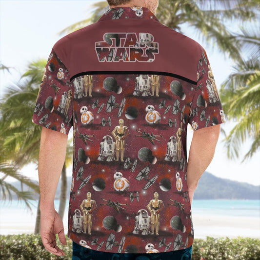 Galaxy SW Hawaiian Shirt - Moonbestprint