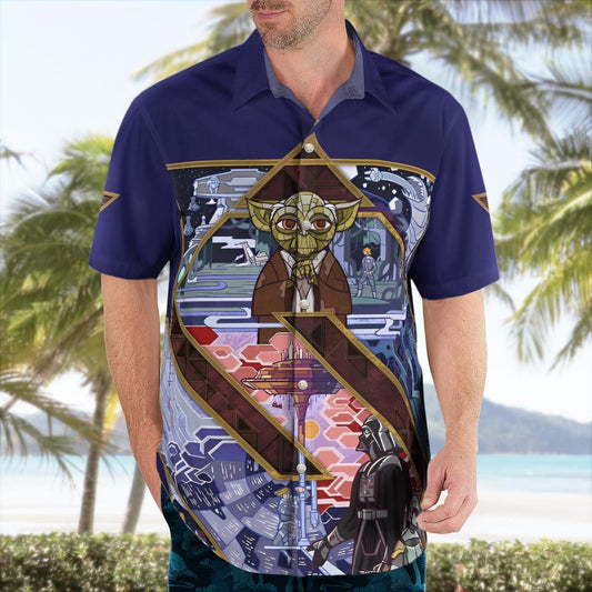 SW V Hawaiian Shirt - Moonbestprint
