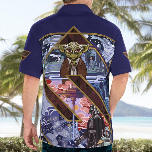 SW V Hawaiian Shirt - Moonbestprint