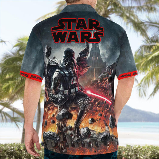SW Vader Hawaiian Shirt - Moonbestprint