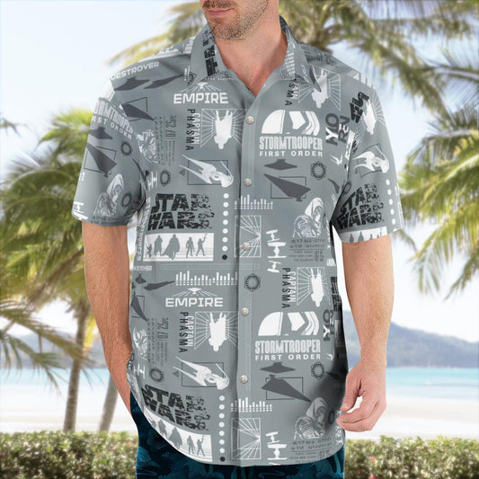 SW Empire In Stone Hawaiian Shirt - Moonbestprint