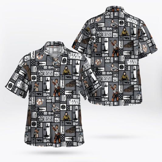 SW Resistance Heroes In Iron Hawaii Shirt - Moonbestprint