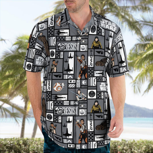 SW Resistance Heroes In Iron Hawaii Shirt - Moonbestprint