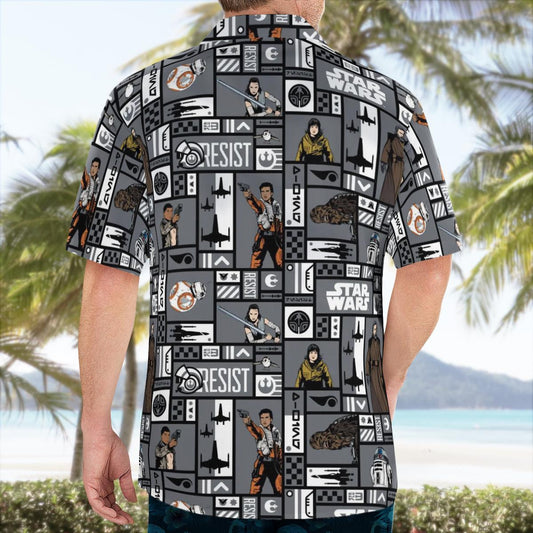 SW Resistance Heroes In Iron Hawaii Shirt - Moonbestprint