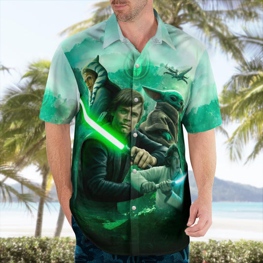 SW Jedi Academy 2023 Hawaii Shirt - Moonbestprint