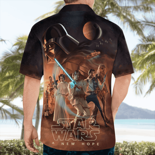 SW A New Hope Hawaiian Shirt - Moonbestprint