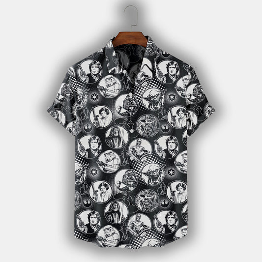 Spaceship Hawaiian Shirt SW-10019 - Moonbestprint