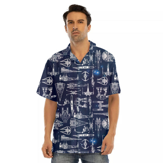 Spaceship Hawaiian Shirt SW-10024 - Moonbestprint