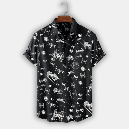 Spaceship Hawaiian Shirt SW-10025 - Moonbestprint