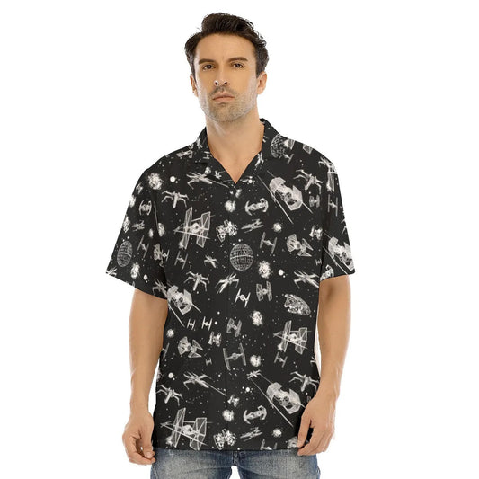 Spaceship Hawaiian Shirt SW-10025 - Moonbestprint