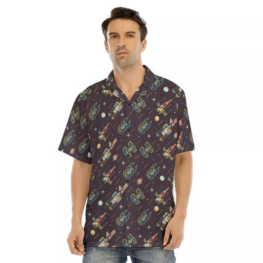 Spaceship Hawaiian Shirt SW-10023 - Moonbestprint