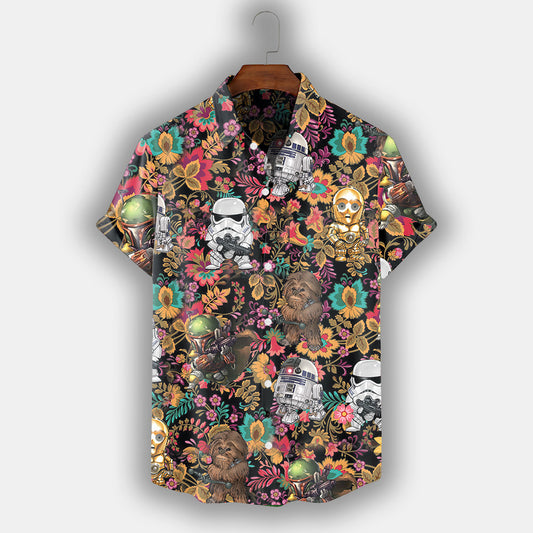 Spaceship Hawaiian Shirt SW-10001 - Moonbestprint