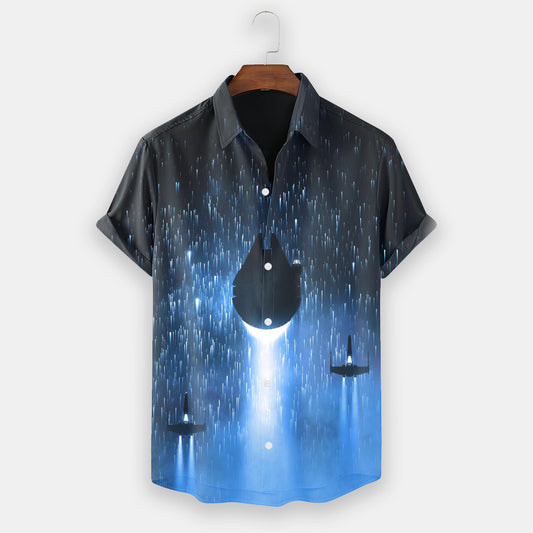 Spaceship Hawaiian Shirt SW-10010 - Moonbestprint