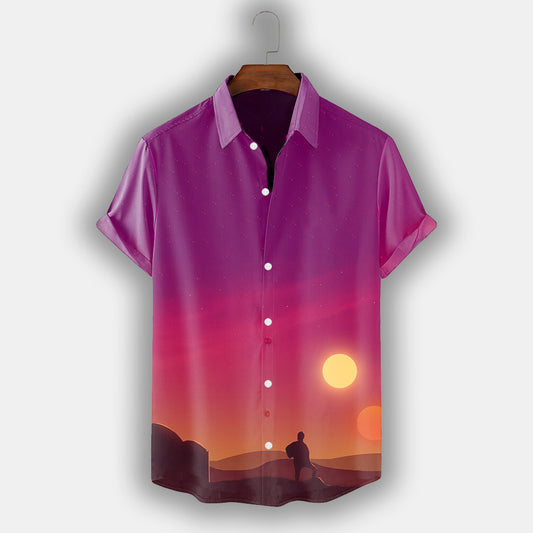 Spaceship Hawaiian Shirt SW-10028 - Moonbestprint