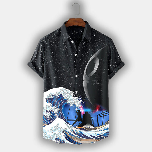Spaceship Hawaiian Shirt SW-10012 - Moonbestprint