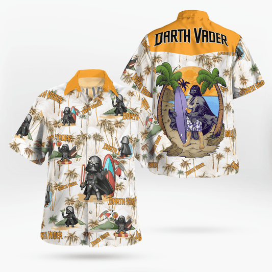 Darth Vader Tropical Hawaiian Shirt - Moonbestprint