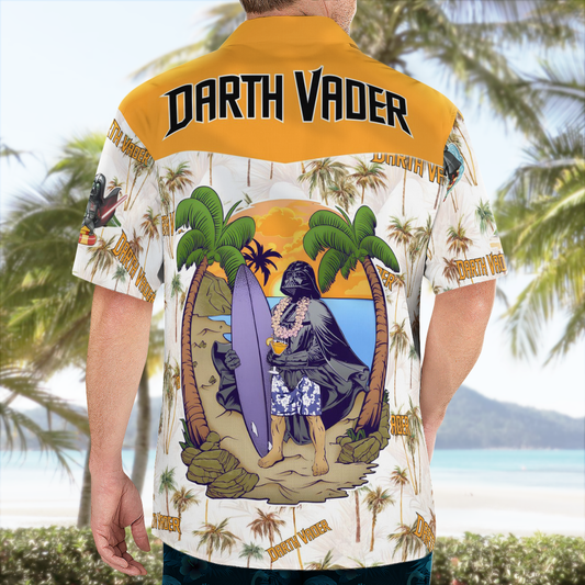 Darth Vader Tropical Hawaiian Shirt - Moonbestprint