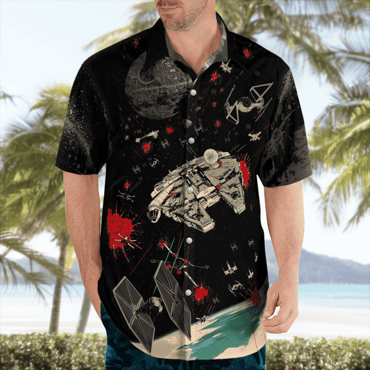 SW Ship Hawaiian Shirt - Moonbestprint