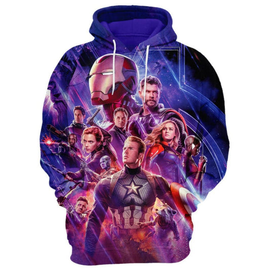 Avengers Limited Edition 3d Hoodie Zip Hoodie Moonbestprint