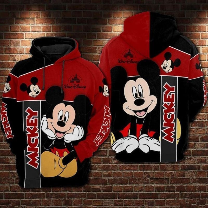 Mickey Mouse Walt Disney 3d T Shirt Sweatshirt Zip Hoodie Bomber 501 Moonbestprint