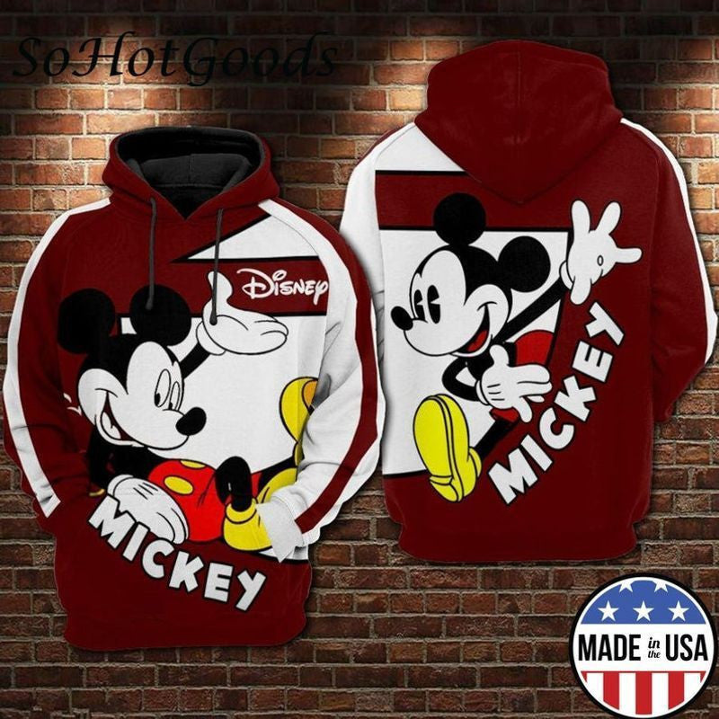 Mickey Full Printing 3d For Mickey Lovers 3d Hoodie 647 Moonbestprint