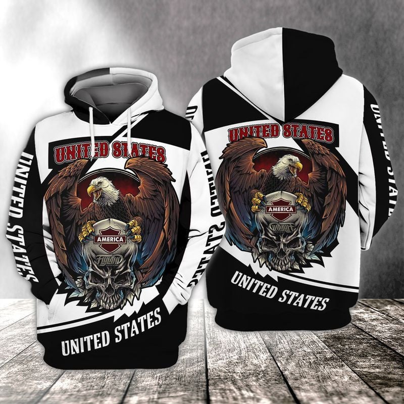 American Eagle United States For Men And Women 3d Hoodie Zip Hoodie Moonbestprint