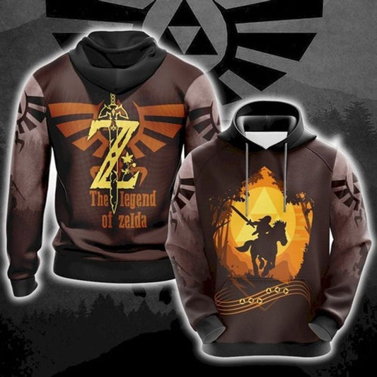 Link The Legend Of Zelda All Over Printed Custom 3d Hoodie Moonbestprint