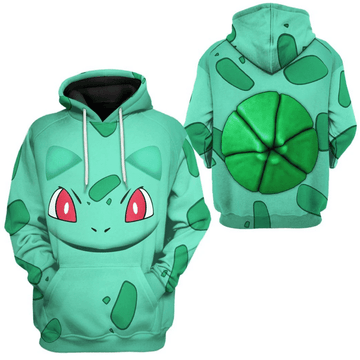 Pokemon Bulbasaur 3d Hoodie Moonbestprint
