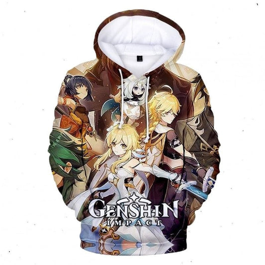 Anime Genshin Impact Over Print 3d Hoodie Zip Hoodie 4 Moonbestprint
