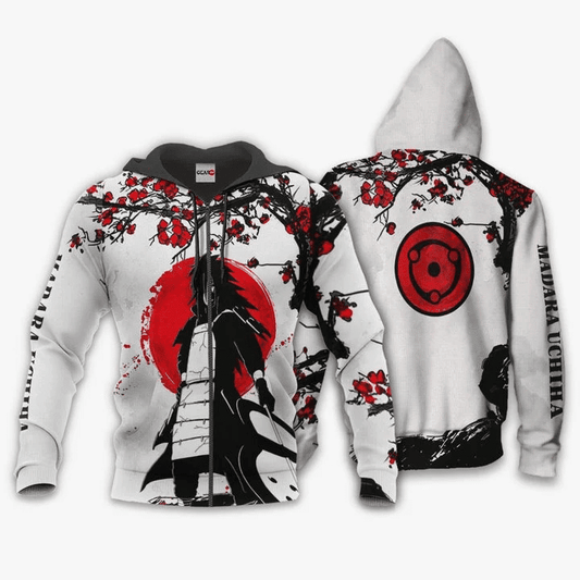 Uchiha Madara Anime Manga Naruto For Men And Women 3d Hoodie Zip Hoodie Moonbestprint