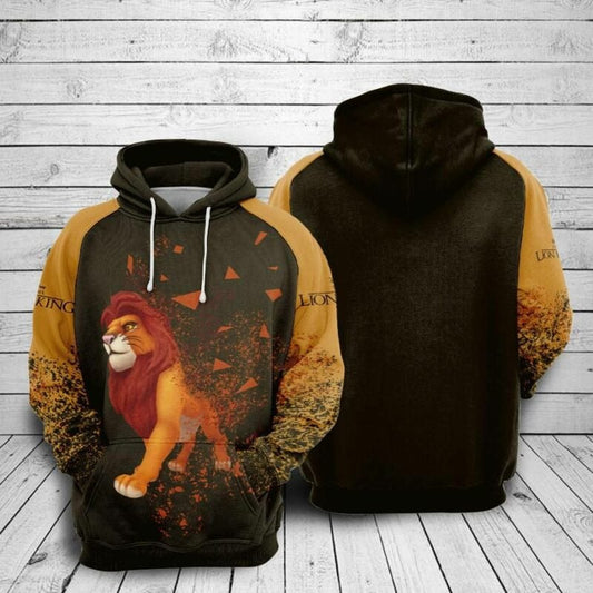 The Lion King Movies The Disney Over Print 3d Hoodie Zip Hoodie Moonbestprint