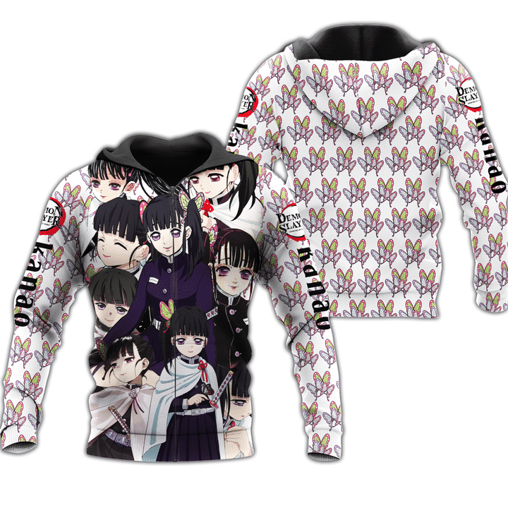 Kanao Tsuyuri Anime Manga Demon Slayers Kimetsu No Yaiba For Men And Women 3d Hoodie Zip Hoodie Moonbestprint
