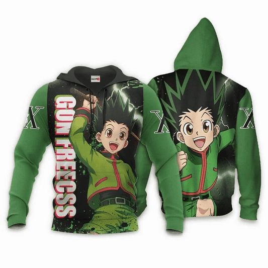 Gon Freecss Anime Manga Hunter X Hunter For Men And Women 3d Hoodie Zip Hoodie Moonbestprint