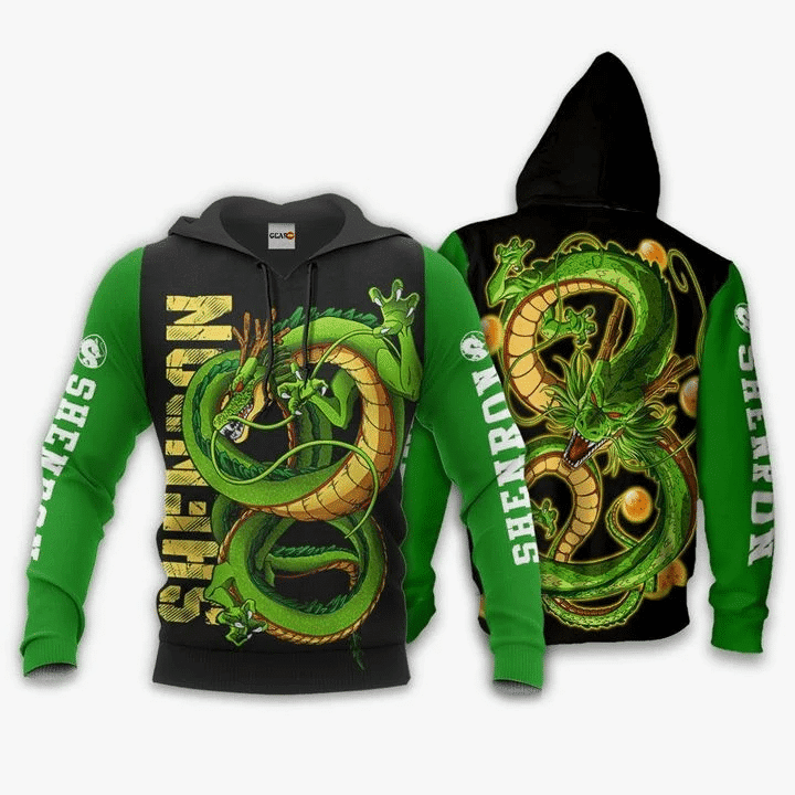 Shenron Dragon Ball Anime Manga For Men And Women 3d Hoodie Zip Hoodie Moonbestprint