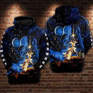 Star Wars Over Print 3d Hoodie Zip Hoodie Moonbestprint